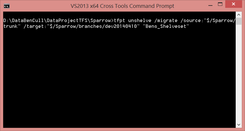 Command Prompt with Command